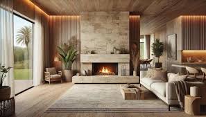 Travertine enhancing home design with natural beauty and long-lasting strength